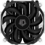 8027327344 Cooler ID-Cooling IS-30i BLACK LGA1700/1200/115X низкопрофильный высота 30mm (36шт/кор, TDP 100W, PWM, 4 тепл.трубки прямого контакта, FAN 9 Hirschmann — изображение 3