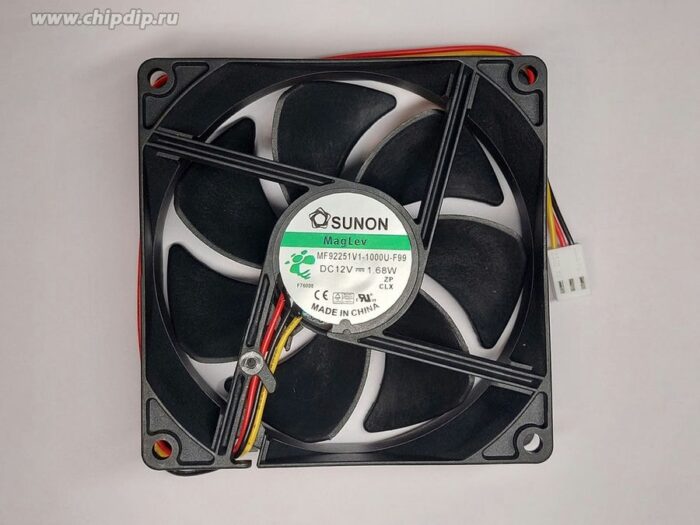 8035599129 Вентилятор Sunon MF92251V1-1000U-F99 12V DC 1.68W 92X25 3pin () Hirschmann — изображение 2