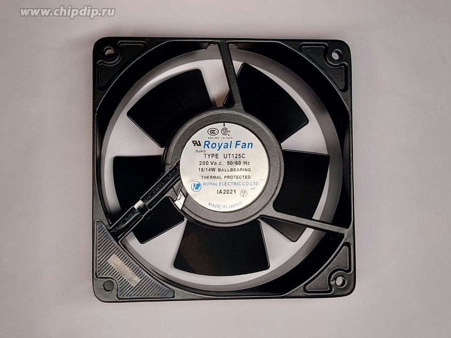 doc039933175 8027329623 Вентилятор Royal Fan TYPE UT125C 200V 50/60Hz 15/14W 120X38 Клемма () Hirschmann — изображение 1