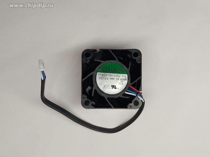 8027785218 Вентилятор Sunon PF40281BX-000U-S99 12V DC 10.80W 40X28 4pin () Hirschmann — изображение 4