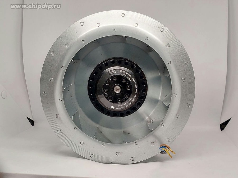 doc040049270 8008003751 Вентилятор EMC RB2C-225/088 K220 I-1898 230V 50/60Hz 200W 0.88A Hirschmann — изображение 1