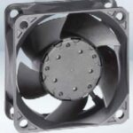8004985459 632NU, DC Fans DC Tubeaxial Fan, 60x60x25mm, 12VDC, 23.5CFM, 1.8W, 5900RPM, Ball Bearing, IP68 Hirschmann
