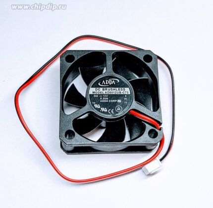 8027329573 Вентилятор ADDA AD5012UB-C73 12V 0.30A 50X20 Hirschmann