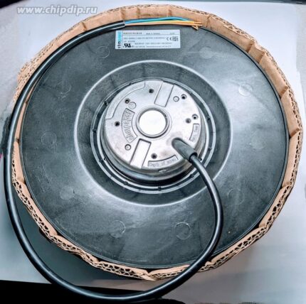 8006409815 K2E220-RA38-09, Blowers & Centrifugal Fans AC Centrifugal Module, 220mm Fan, 230VAC, 4 Position Connector, IP44, RadiCal Hirschmann