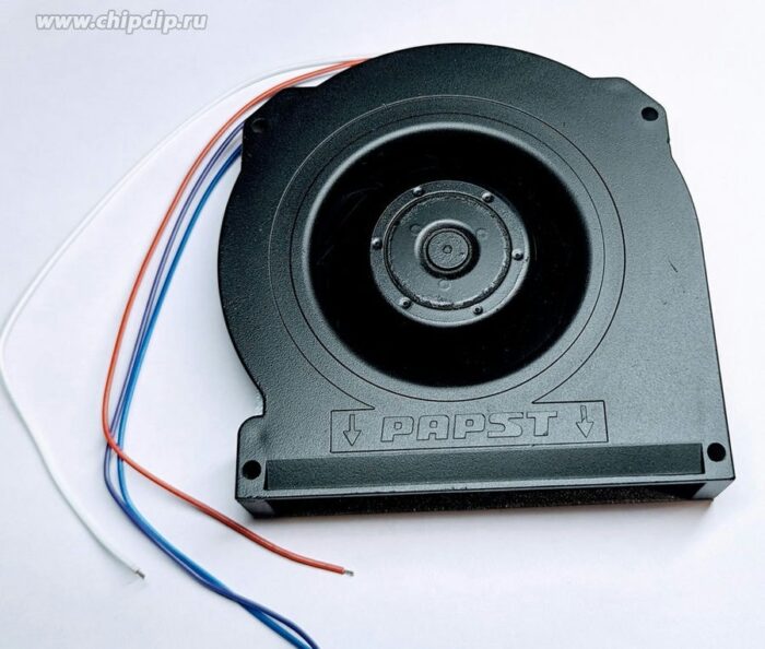 8027309818 Вентилятор Ebmpapst RLF 100-11/12/2HP-200 (RLF10011122HP200) 12V DC 155mA 18,6W улитка Hirschmann — изображение 2