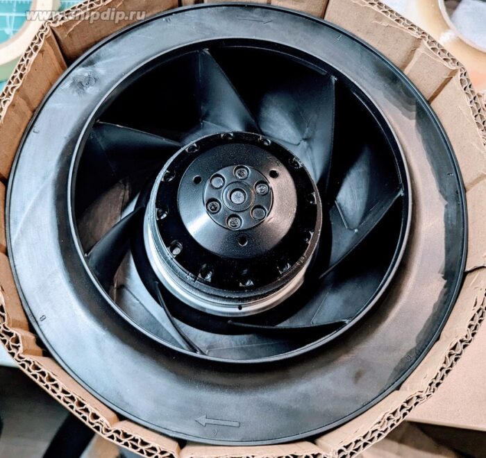 8025135068 Вентилятор Ebmpapst R2D225-AV02-21 400V 0.24/0.27A 6pin Hirschmann — изображение 2