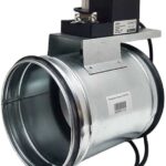 8021349335 TKD160-02DN/24V Регулирующая заслонка круглая, диам. 160мм с риверсивным электроприводом 2Нм, 24В, управление открыто/закрыто 550162 Hirschmann