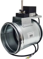 8021349335 TKD160-02DN/24V Регулирующая заслонка круглая, диам. 160мм с риверсивным электроприводом 2Нм, 24В, управление открыто/закрыто 550162 Hirschmann