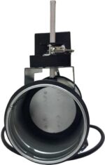 8021349335 TKD160-02DN/24V Регулирующая заслонка круглая, диам. 160мм с риверсивным электроприводом 2Нм, 24В, управление открыто/закрыто 550162 Hirschmann — изображение 4