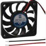 8000138596 Axial Fan, 12 V dc, DC Operation, 35.7m³/h, 3W, 250mA Max, 60 x 60 x 10mm () Hirschmann