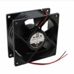 8000138602 Axial Fan, 24 V dc, DC Operation, 76.5m³/h, 2.4W, 100mA Max, 80 x 80 x 32mm Hirschmann