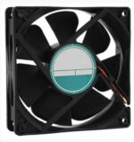 8000138605 Axial Fan, 24 V dc, DC Operation, 158m³/h, 3.84W, 160mA Max, 120 x 120 x 32mm Hirschmann