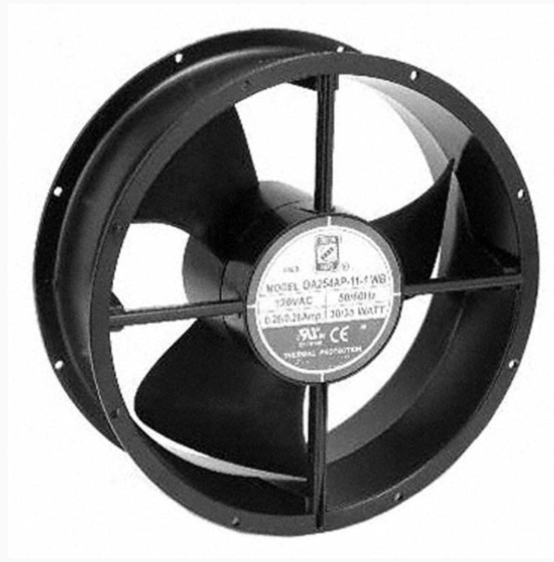 doc040887659 8000138611 Axial Fan, 230 V ac, AC Operation, 929.3m³/h, 33W, 300mA Max, 254 x 89mm Hirschmann — изображение 1