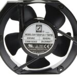8000793284 Axial Fan, 230 V ac, AC Operation, 383.9m³/h, 29W, 120mA Max, IP55, 172 x 150 x 51mm Hirschmann