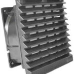 8000793287 Filter Fan, 230 V ac, AC Operation, 113.8m³/h Filtered, 180.1m³/h Unimpeded, IP54, IP55, 148.5 x 148.5mm Hirschmann