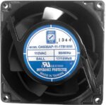 8000793288 Axial Fan, 230 V ac, AC Operation, 93.4m³/h, 15W, IP55, 92 x 92 x 38mm Hirschmann
