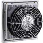 8000795664 Filter Fan, 230 V ac, AC Operation, 305.8m³/h Filtered, 509.7m³/h Unimpeded, IP54, 209 x 209mm Hirschmann — изображение 4