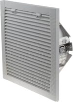 8000795685 Filter Fan, 230 V ac, AC Operation, 611.6m³/h Filtered, 1019.4m³/h Unimpeded, IP54, IP55, 317 x 317mm Hirschmann
