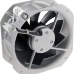 8000795687 Axial Fan, 230 V ac, AC Operation, 1019.4m³/h, 80W, 0.35A Max, IP55, 225 x 225 x 80mm Hirschmann