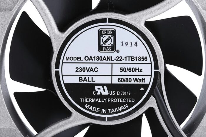 8002713560 Axial Fan, 230 V ac, AC Operation, 679.6m³/h, 80W, IP56, 180 x 180 x 65mm Hirschmann — изображение 5