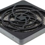 8002719797 Fan Filter for 80mm Fans, PUR Filter, ABS Frame, 83.5 x 83.5mm Hirschmann