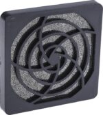 8002719798 Fan Filter for 92mm Fans, PUR Filter, ABS Frame, 95.8 x 95.8mm Hirschmann