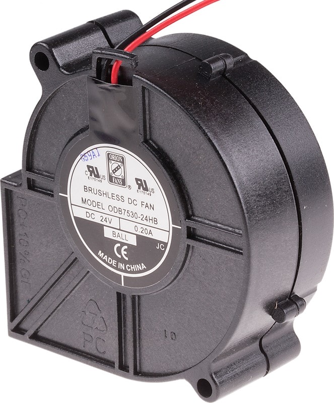 doc040915798 8002720938 Centrifugal Fan, 24 V dc, 10cfm, DC Operation, 75mm Hirschmann — изображение 1