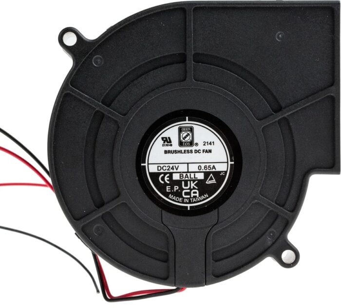 8002720939 Centrifugal Fan, 24 V dc, 33cfm, DC Operation, 97mm Hirschmann — изображение 4