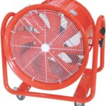 8002722369 Floor, Heavy Duty Fan 9000m³/h 500mm blade diameter 1 speed 240 V with plug: BS Hirschmann