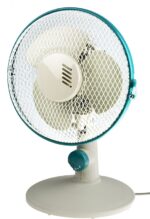 8009102217 Desk Fan 230mm blade diameter 2 speed 230 V with plug: Type C - European Plug Hirschmann