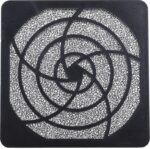 8009103554 Fan Filter for 92mm Fans, PUR Filter, ABS Frame, 95.8 x 95.8mm () Hirschmann — изображение 3