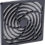 8009103555 Fan Filter for 120mm Fans, PUR Filter, ABS Frame, 122 x 122mm Hirschmann