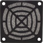 8009103556 Fan Filter for 60mm Fans, PUR Filter, ABS Frame, 60 x 60mm Hirschmann
