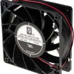 8009144803 Axial Fan, 24 V dc, DC Operation, 383.9m³/h, 40.8W, 1.7A Max, 120 x 120 x 38mm Hirschmann