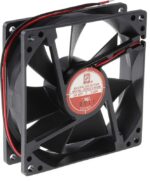8009188532 Axial Fan, 60 V dc, DC Operation, 117.2m³/h, 12W, 200mA Max, 92 x 92 x 25mm Hirschmann