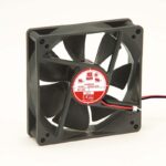 8009200306 Axial Fan, 24 V dc, DC Operation, 90m³/h, 3.6W, 140mA Max, 92.5 x 92.5 x 25mm Hirschmann