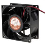 8009200345 Axial Fan, 48 V dc, DC Operation, 168.2m³/h, 14W, 300mA Max, 80 x 80 x 38mm Hirschmann