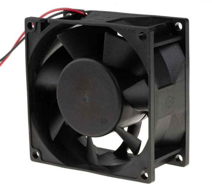 8009200345 Axial Fan, 48 V dc, DC Operation, 168.2m³/h, 14W, 300mA Max, 80 x 80 x 38mm Hirschmann — изображение 3