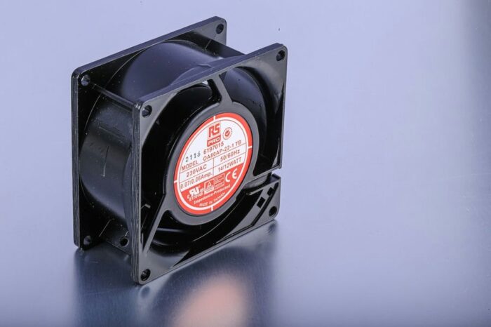 8009483863 Axial Fan, 230 V ac, AC Operation, 51m³/h, 12W, 60mA Max, 80 x 80 x 38mm () Hirschmann — изображение 2