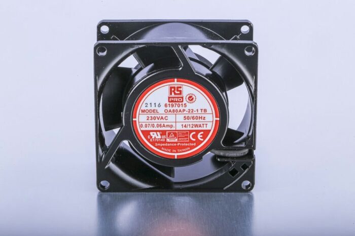 8009483863 Axial Fan, 230 V ac, AC Operation, 51m³/h, 12W, 60mA Max, 80 x 80 x 38mm () Hirschmann — изображение 4