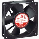 8009612093 Axial Fan, 24 V dc, DC Operation, 163.1m³/h, 4.8W, 230mA Max, 120 x 120 x 38mm Hirschmann