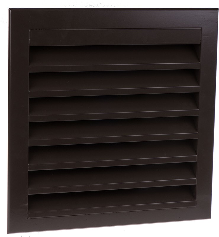 doc041001066 8009649992 Brown Aluminium Louvre, Parallel Slat, 351 x 351mm Hirschmann — изображение 1