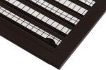8009649992 Brown Aluminium Louvre, Parallel Slat, 351 x 351mm Hirschmann — изображение 4