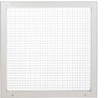 8009649993 Brown Aluminium Louvre, Parallel Slat, 501 x 501mm Hirschmann