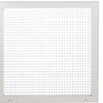 8009649993 Brown Aluminium Louvre, Parallel Slat, 501 x 501mm Hirschmann