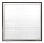 8009649993 Brown Aluminium Louvre, Parallel Slat, 501 x 501mm Hirschmann — изображение 2