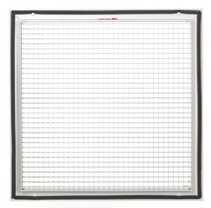 8009649993 Brown Aluminium Louvre, Parallel Slat, 501 x 501mm Hirschmann — изображение 2
