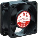 8009652310 Axial Fan, 24 V dc, DC Operation, 15.3m³/h, 1.7W, 90mA Max, 40 x 40 x 20mm Hirschmann