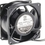 8009657845 Axial Fan, 230 V ac, AC Operation, 25cfm, 12W, 50mA Max, 80 x 80 x 38mm Hirschmann