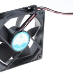 8009664687 Axial Fan, 12 V dc, DC Operation, 203.9m³/h, 4.8W, 600mA Max, 120 x 120 x 32mm Hirschmann